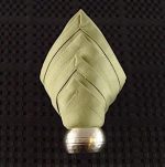 How to Fold a Pineapple with Linen Napkins